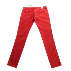 Toy G. Women's Slim Fit Stretch Red Jeans Sz 31